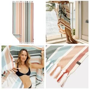 Slowtide Turkish Towel - Beach towel, Zoey colorway
